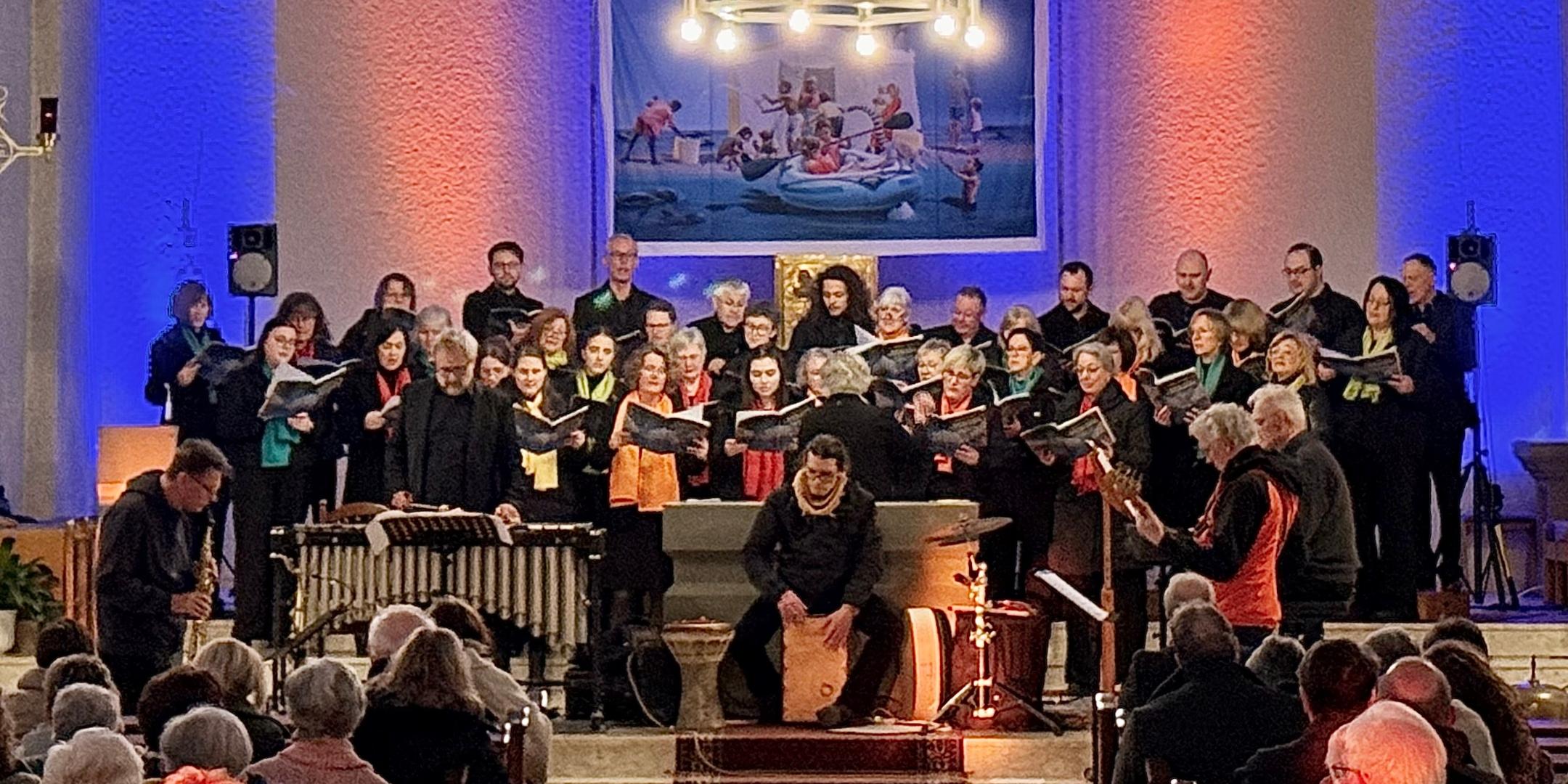 ChorBunt und Band 'Nightbirds'