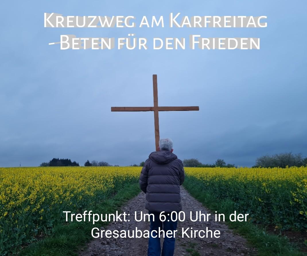 Kreuzweg am Karfreitag