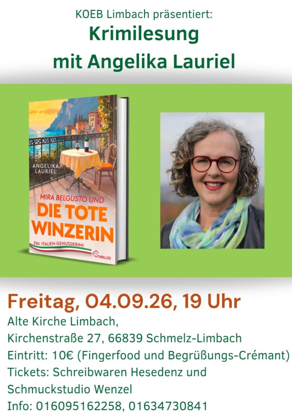 Krimilesung in der Alten Kirche in Limbach