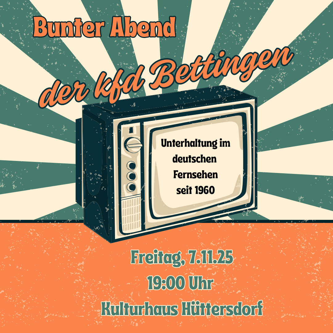 Einladung zum Bunten Abend