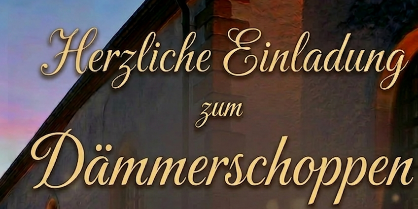 Einladung zum Dämmerschoppen in Limbach