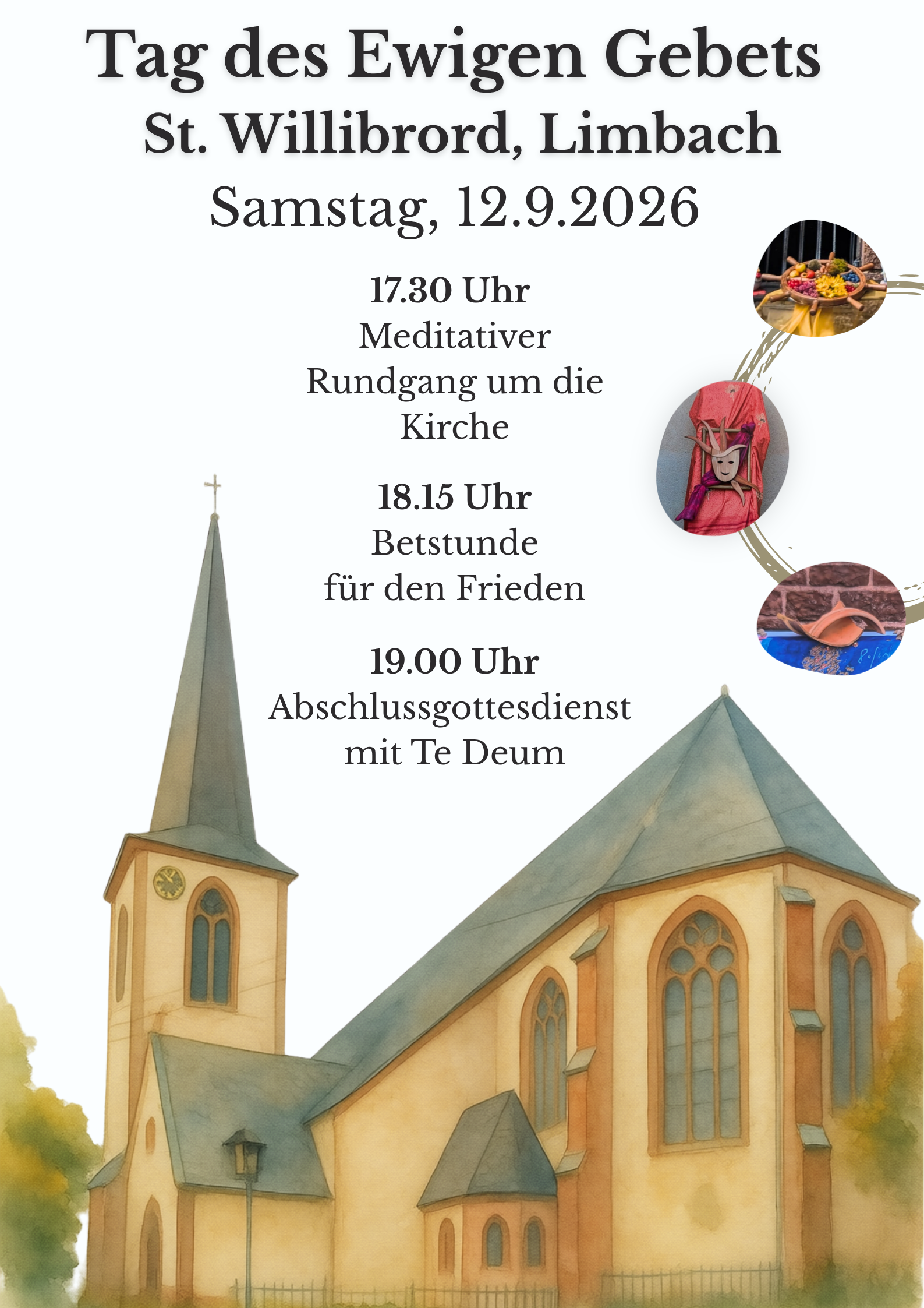 Einladung zum Tag des Ewigen Gebets