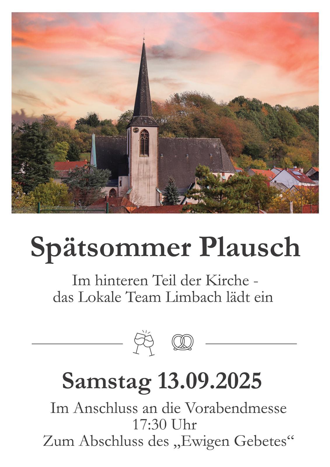 Einladung zum Spätsommerplausch