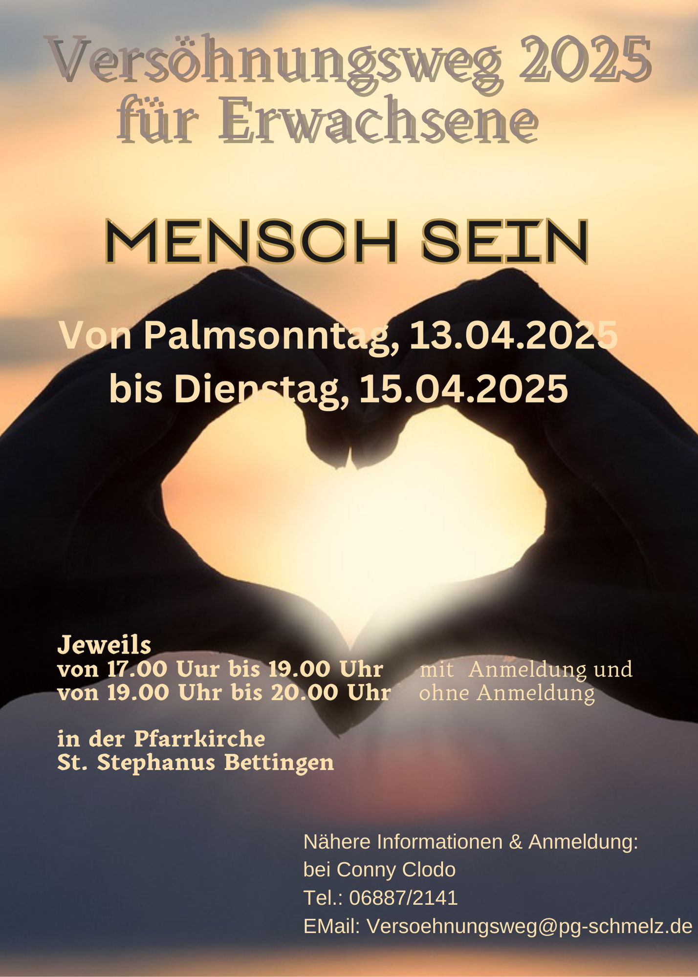 Versöhnungsweg für Erwachsene - 'Mensch sein'