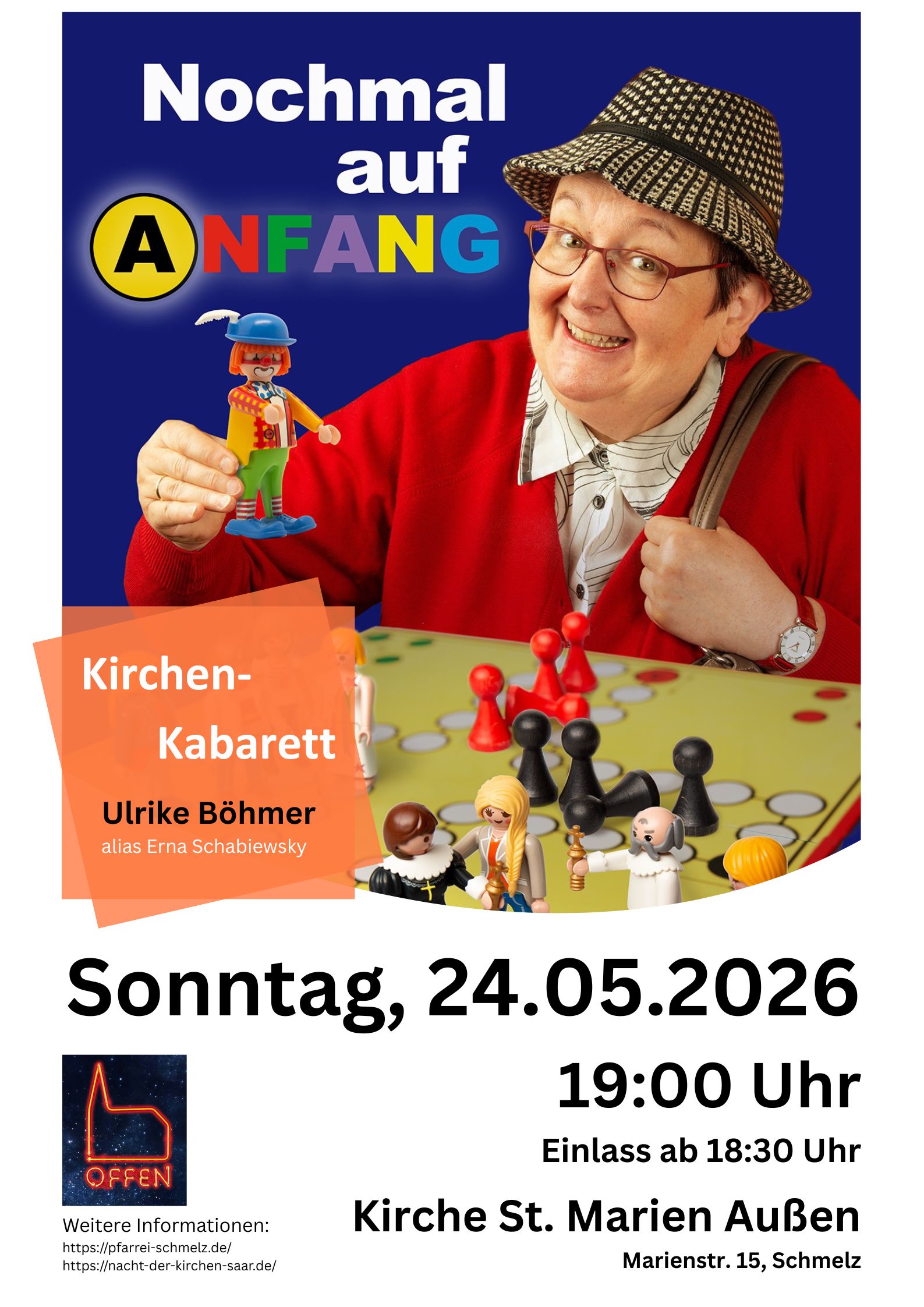 Ulrike Böhmer alias Erna Schabiewsky - Nochmal auf ANFANG