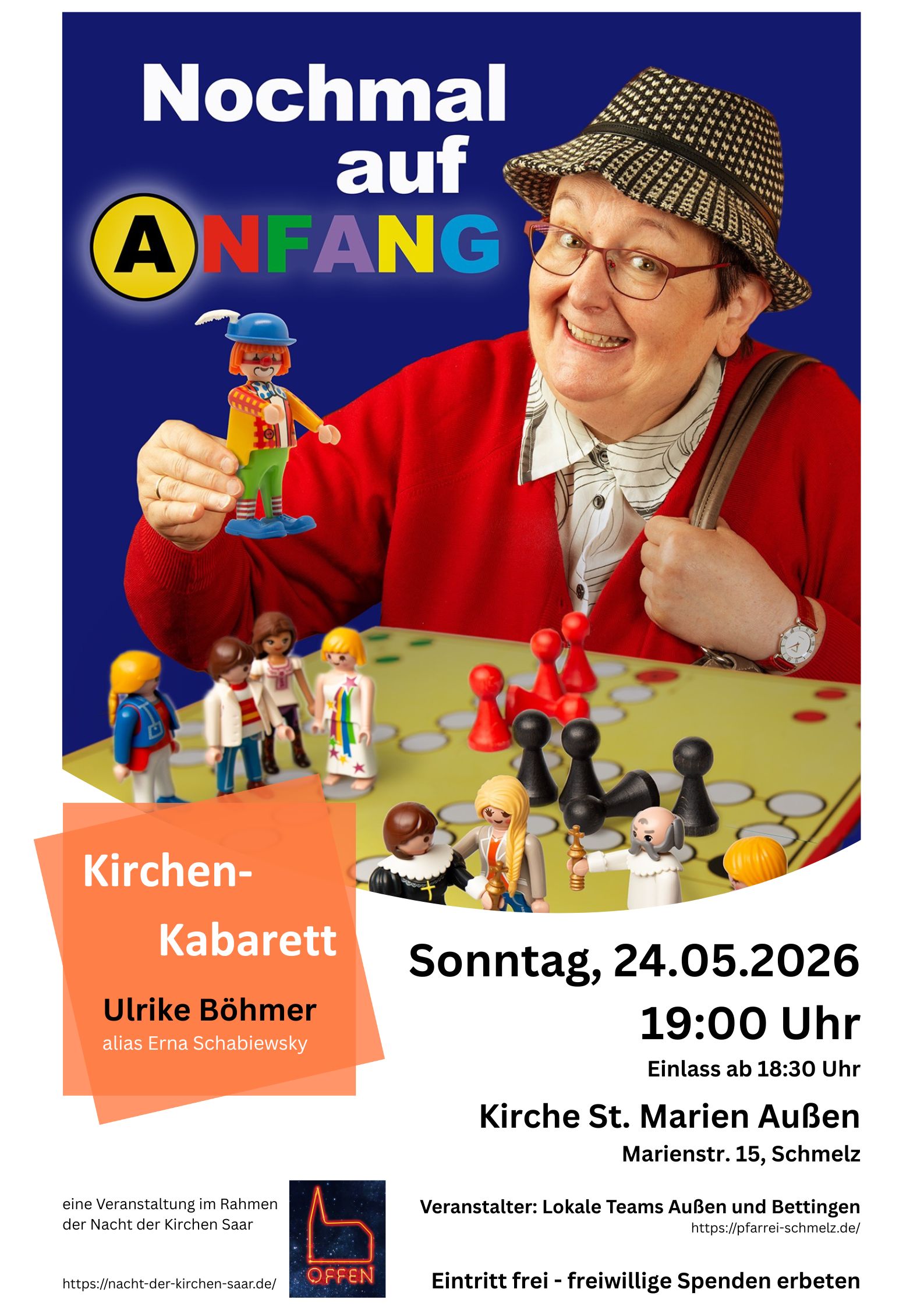 Ulrike Böhmer alias Erna Schabiewsky - Nochmal auf ANFANG