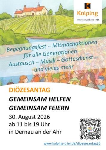 Plakat Kolping Diöezesantag 2026