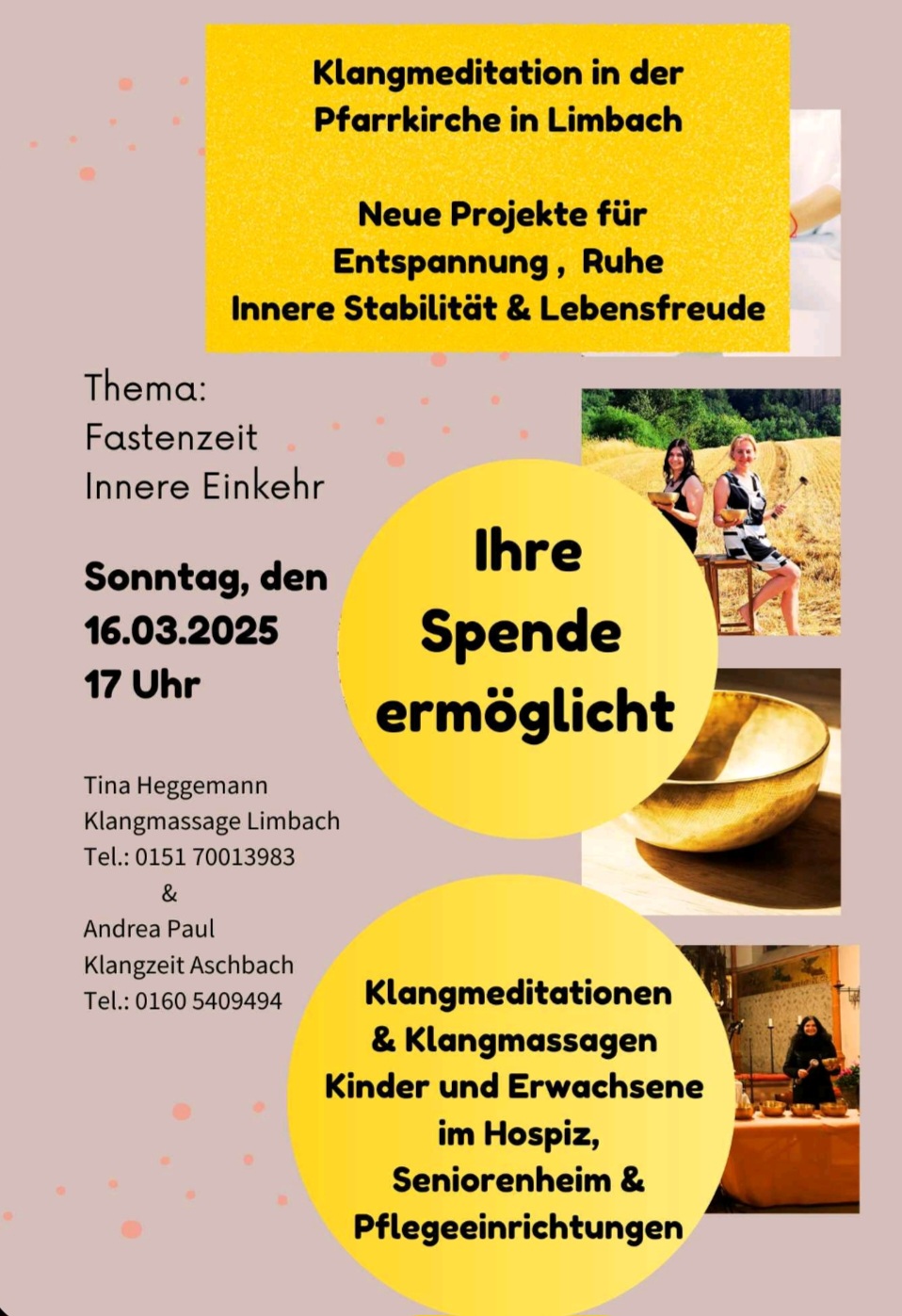 Klangmeditation in der Fastenzeit