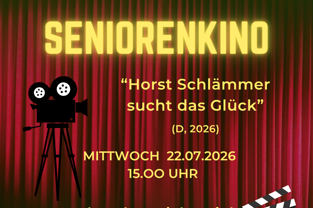 Der Seniorenrat lädt zum nächsten Seniorenkino ein