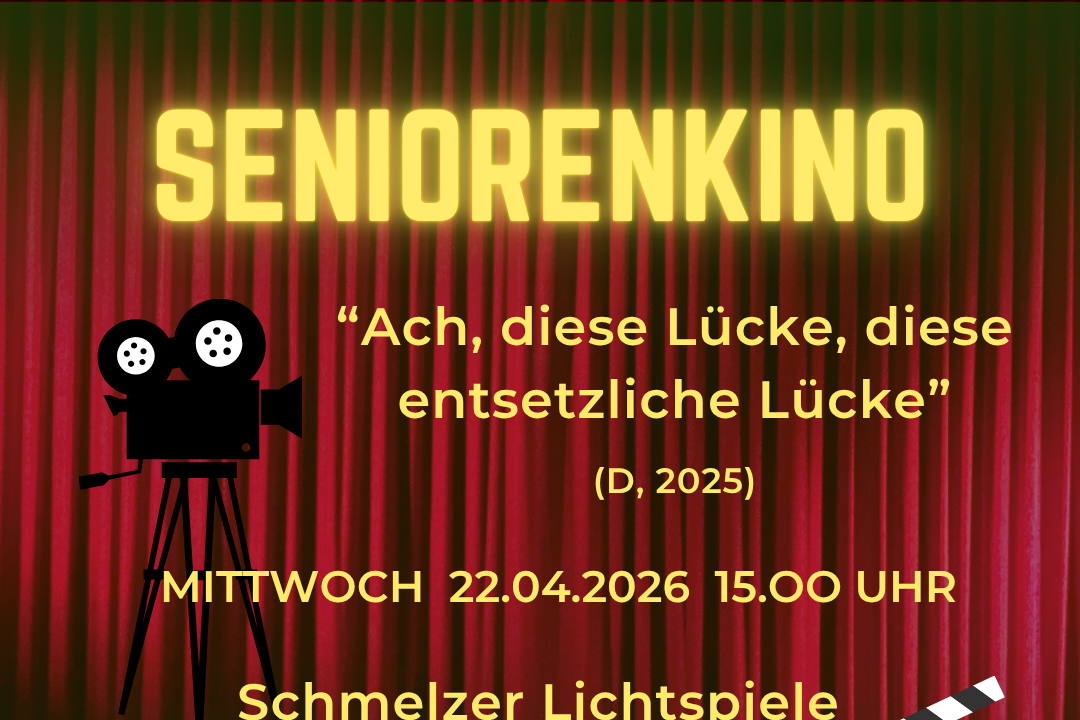 Einladung zum Seniorenkino
