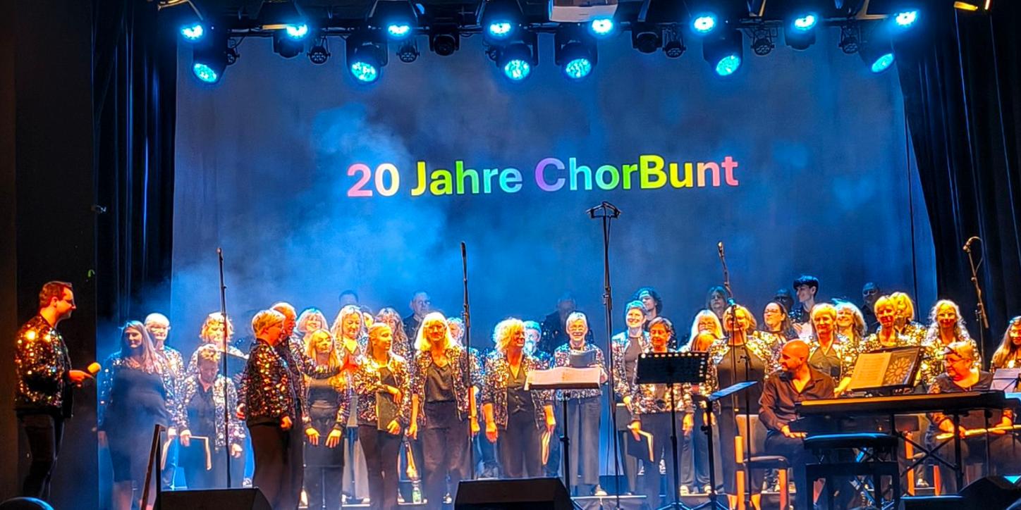 20 Jahre ChorBunt - Jubiläumskonzert 'Kino für die Ohren'