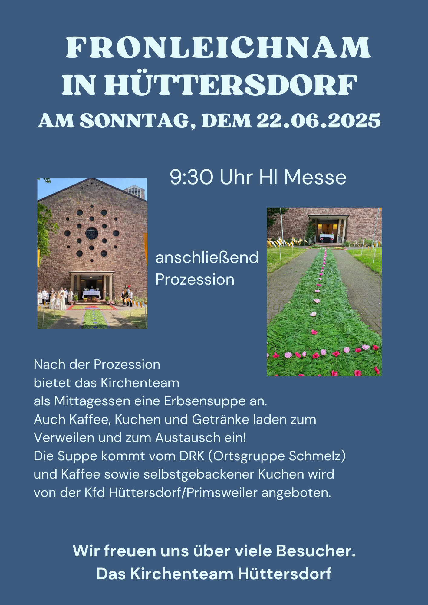 Fronleichnam in Hüttersdorf